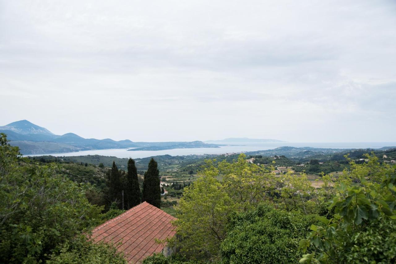 Gasthaus Rena'S Panorama View House Vóvikes Exterior foto